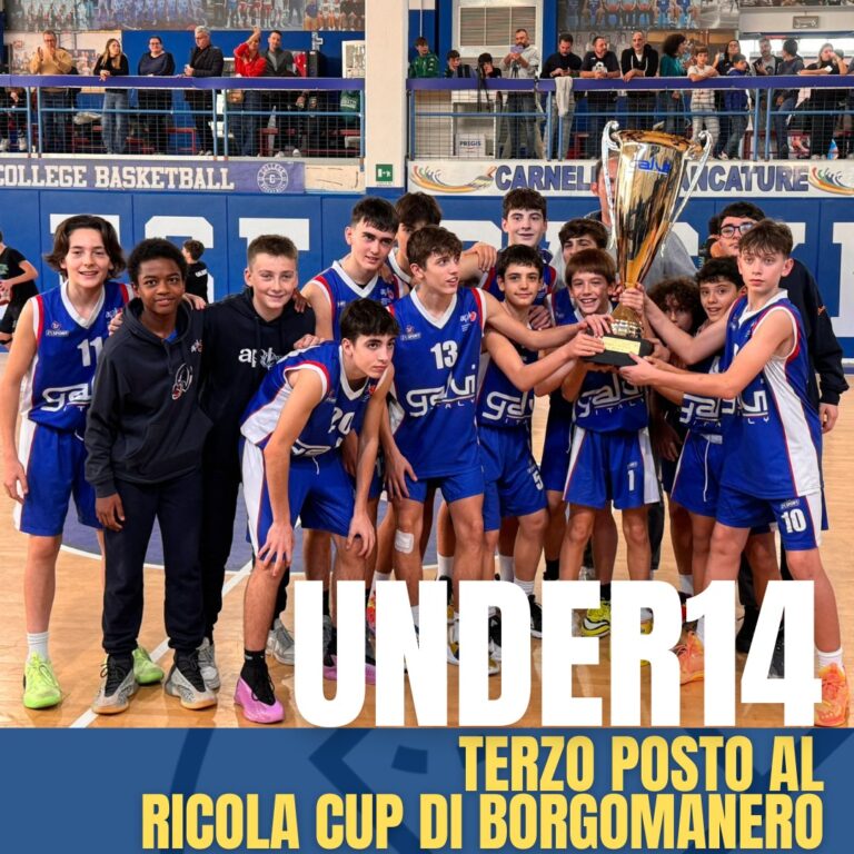 Scopri di più sull'articolo GIOVANILI – U14 TERZI ALLA RICOLA CUP